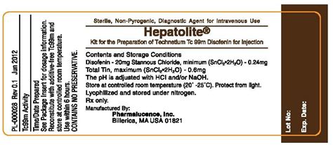 Technetium Tc M Disofenin Fda Prescribing Information Side Effects