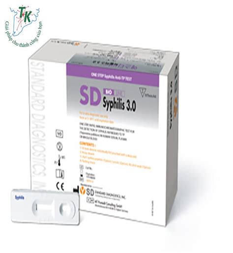 TEST THỬ GIANG MAI SD BIOLINE SYPHILIS 3 0 SD BIOLINE