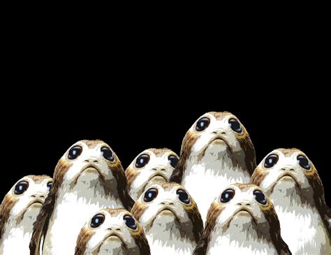 Porgs Star Wars The Last Jedi Poster Hd Movies K Wallpapers Images