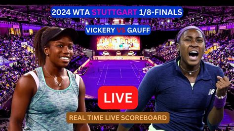 Coco Gauff Vs Sachia Vickery Live Score Update Today Women S Tennis