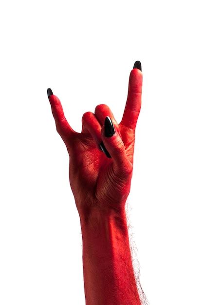devil hand sign images    freepik