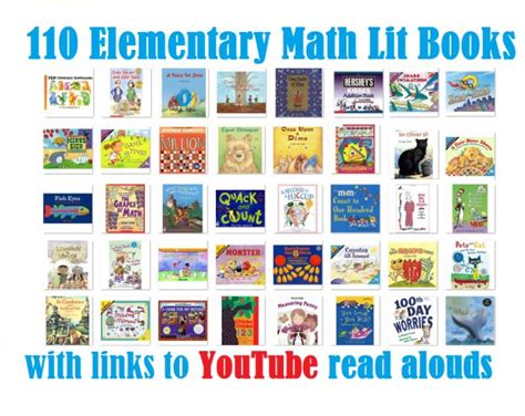 110 Math Literature Books for Early Elementary Grades with links to ...