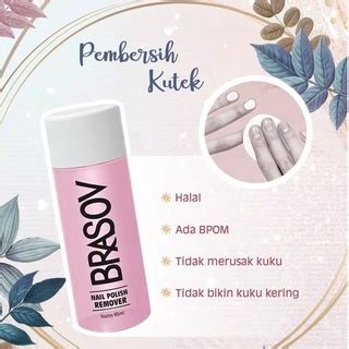 Jual Brasov Nail Polish Remover Ml Original Bpom Halal Aseton