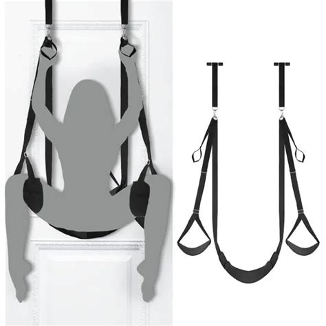 Bdsm Swing Bondage Posture Shoulder Strap Constraint Bedroom Furniture On The Door Sex Swing