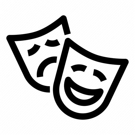 Acting, actor, mask, theater icon - Download on Iconfinder