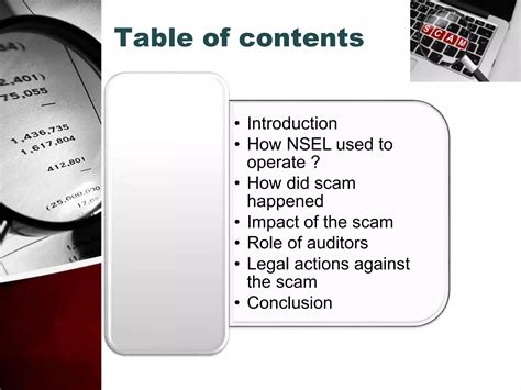 The Nsel Scam Ppt