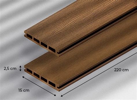 Lama Madera Sint Tica Neoteck Neoture Madera Composite Para Exterior