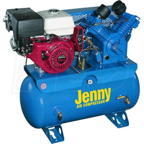 Jenny W Hgb T Hp Gallon Two Stage Truck Mount Air Compressor W