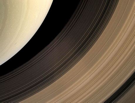 Cassini Saturn Rings Close Up