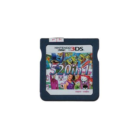 Cartouche Super Combo Pour Nintendo Pack De 520 Jeux En 1 Pour NDS