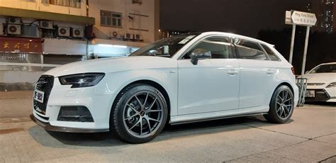 Audi A3 8v White Bbs Ri A Wheel Front