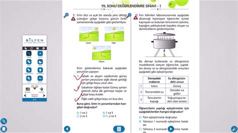 5 Sınıf Fen Bilimleri Genel Tekrar Testi YouTube