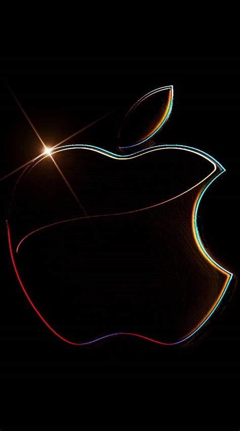 Download Full Hd Apple Glowing Pattern Wallpaper