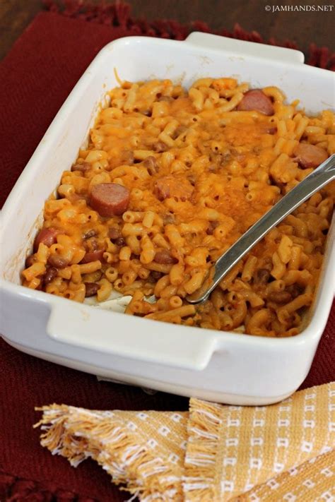 Macaroni Franks and Beans Casserole | Casserole recipes main dish, Leftovers recipes, Easy ...