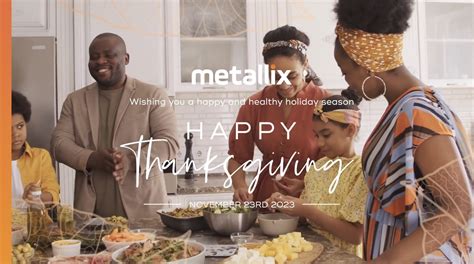 Happy Thanksgiving Metallix Refining