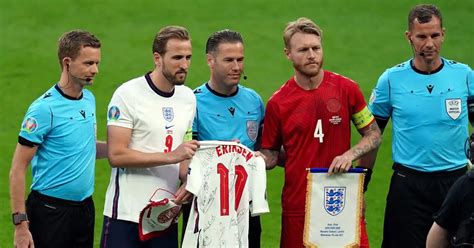 Kjaer And Medics Honoured With Uefa Presidents Award For Saving Eriksen