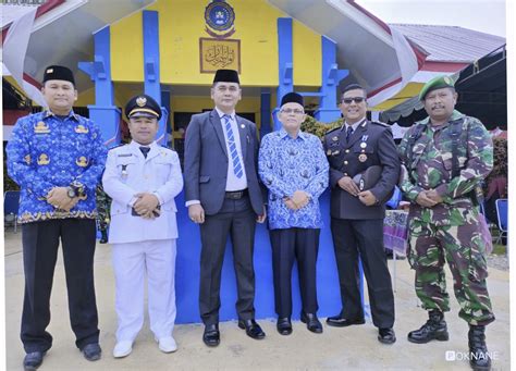 Sukses Dan Khidmat Camat Jadi Irup Hut Ri Ke Di Blangpegayon