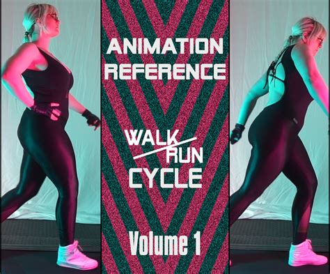 [Animation Reference] - Walking & Run Cycle Vol. 1