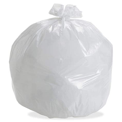 Amz Supply Clear Regular Duty Trash Bags 36x60 High Density Opaque