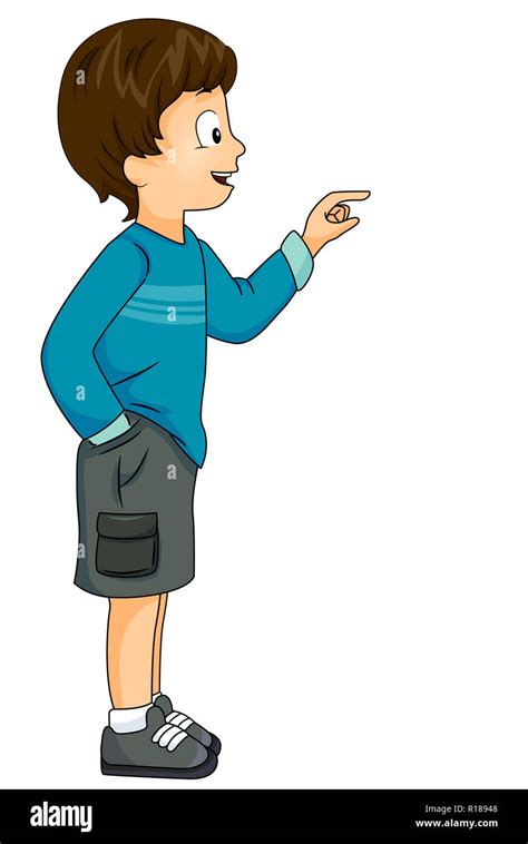 Illustration Of A Kid Boy Showing Good Bye Sign Language 53 OFF