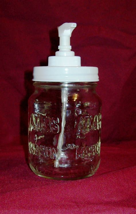 Mason Jar Soap ~ Lotion ~ Hand Sanitizer Dispenser