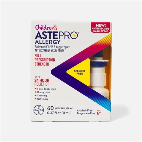 Children's Astepro®Allergy Nasal Spray, 24-hour Allergy Relief, Steroid