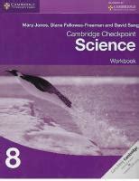 Cambridge Checkpoint Science Workbook Pdfcoffee