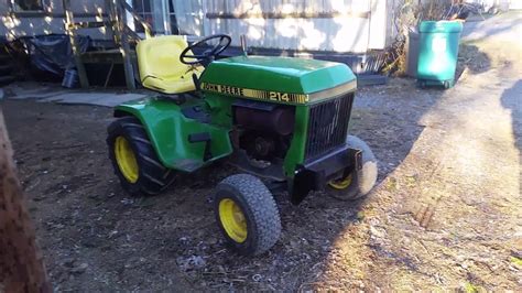 John Deere 214 Gets Super Lug Ag Tires Youtube