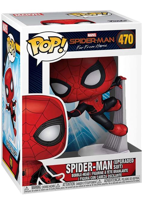 Funko Pop Marvel Spider Man Far From Home Spider Man Upgraded Suit