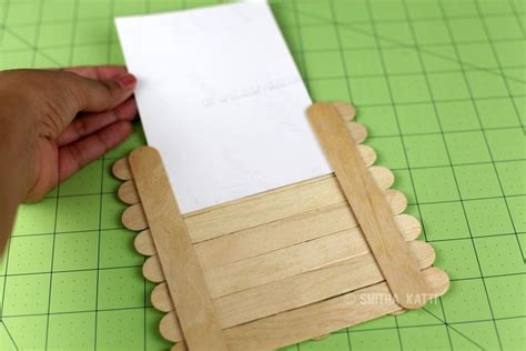 Popsicle Photo Frame Easy Step By Step Tutorial Popsicle Stick