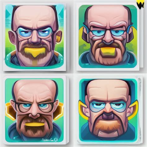 Walter White As A Clash Royale Card R Midjourney