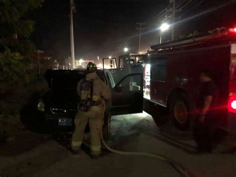 Fuego Conato De Incendio En Una Camioneta Provoca La Movilizaci N De