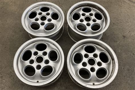 No Reserve 15x6 And 15x7 Porsche Phone Dial Wheels For Sale On Bat