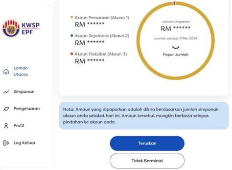 Syarat Cara Pengeluaran Wang KWSP Dari Akaun 3