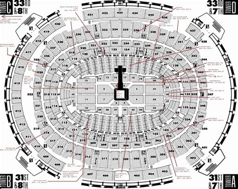 Madison Square Garden Theater Seating Chart