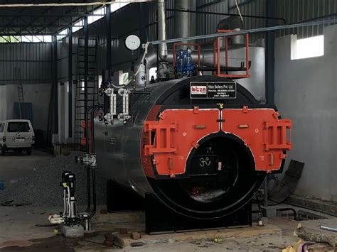 Hitze Mild Steel Titan 2000 Horizontal Packaged Boiler For Industrial