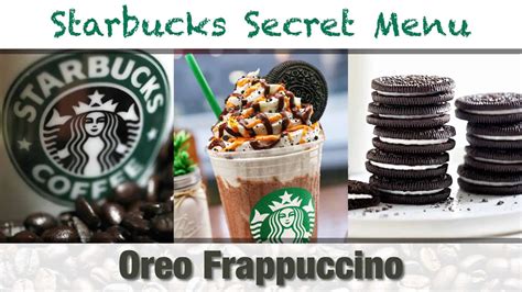 Starbucks Secret Menu Oreo Frappuccino Make Drinks