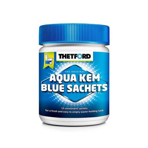 Thetford Aqua Kem Chemical Toilet Blue Bags 6 X 15 Sachets Motorhome