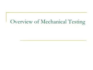 Ppt Overview Of Mechanical Pe Exam Powerpoint Presentation Free