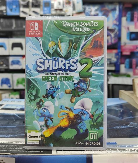 Nintendo Switch The Smurfs 2 The Prisoner Of The Green Stone Video