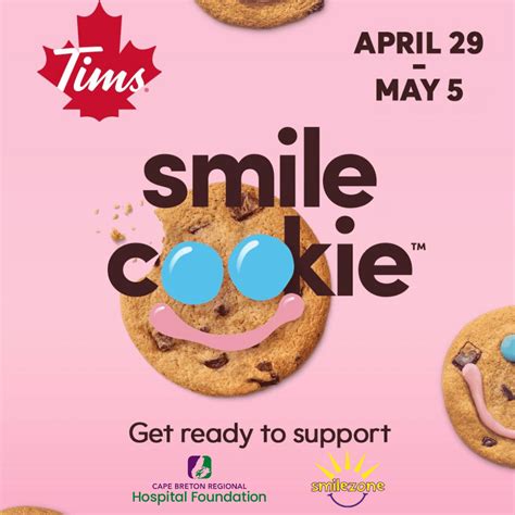 Tim Hortons Smile Cookie Cape Breton Regional Hospital Foundation