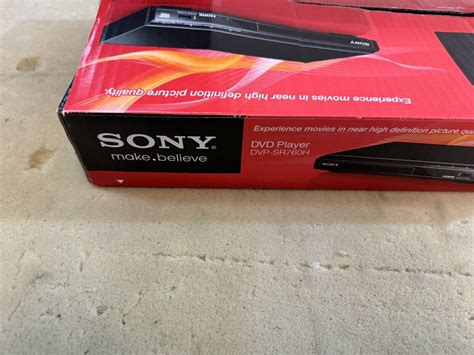 Sony DVP SR760H Upscaling DVD Player With HDMI USB BOXED FREE HDMI