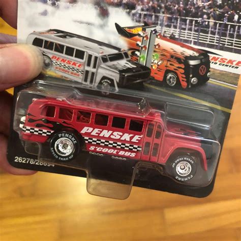 Hot Wheels Penske Special SCool Bus Hobbies Toys Toys Games On Carousell