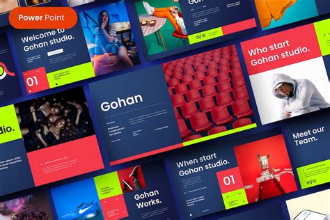 Gohan Business Powerpoint Template Presentation Templates Envato Elements