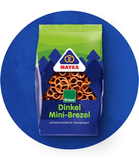 Bio Dinkel Brezeln Sesam Mini MAYKA Naturbackwaren GmbH