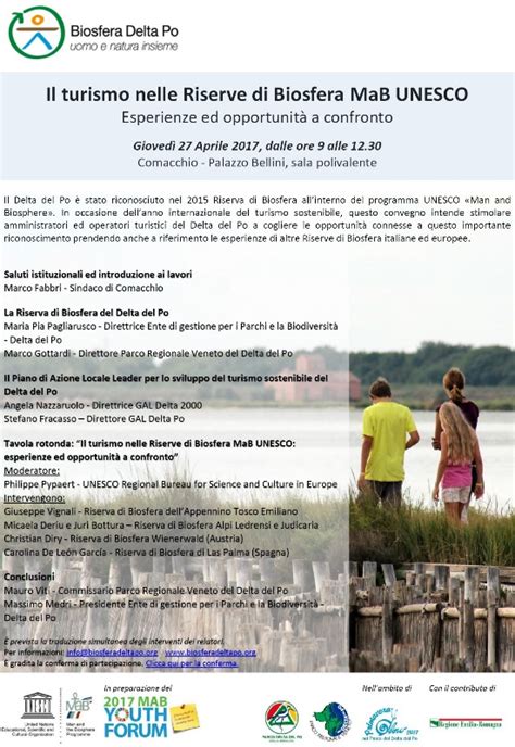 Convegno Internazionale Il Turismo Nelle Riserve Di Biosfera Mab