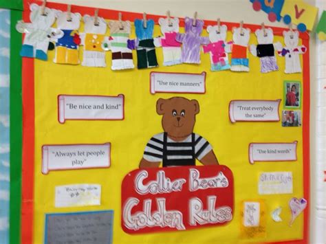 Used Our Class Mascot To Make A Classroom Rules Display Classroom