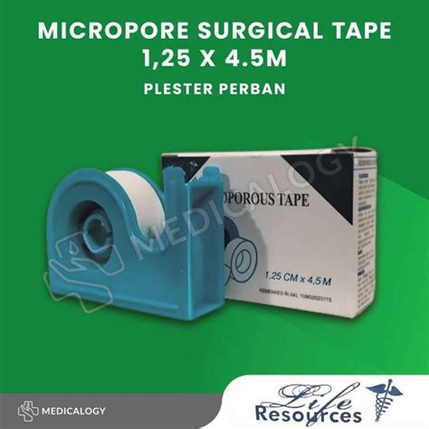 Jual Life Resources Surgical Tape Micropore 1 25 Cm X 4 55 M