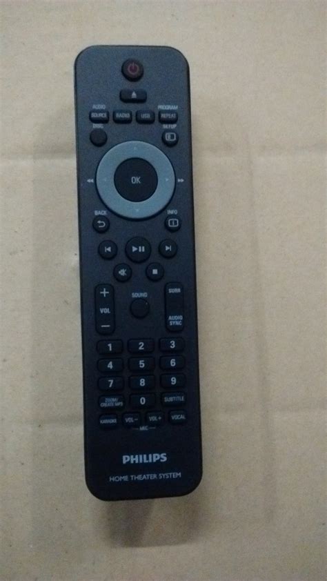 Controle Remoto Home Theater Philips Original Mercado Livre