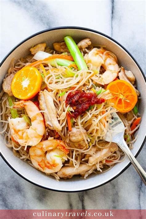 Traditional Dishes From The Philippines Pancit Pancit Bihon Recipe